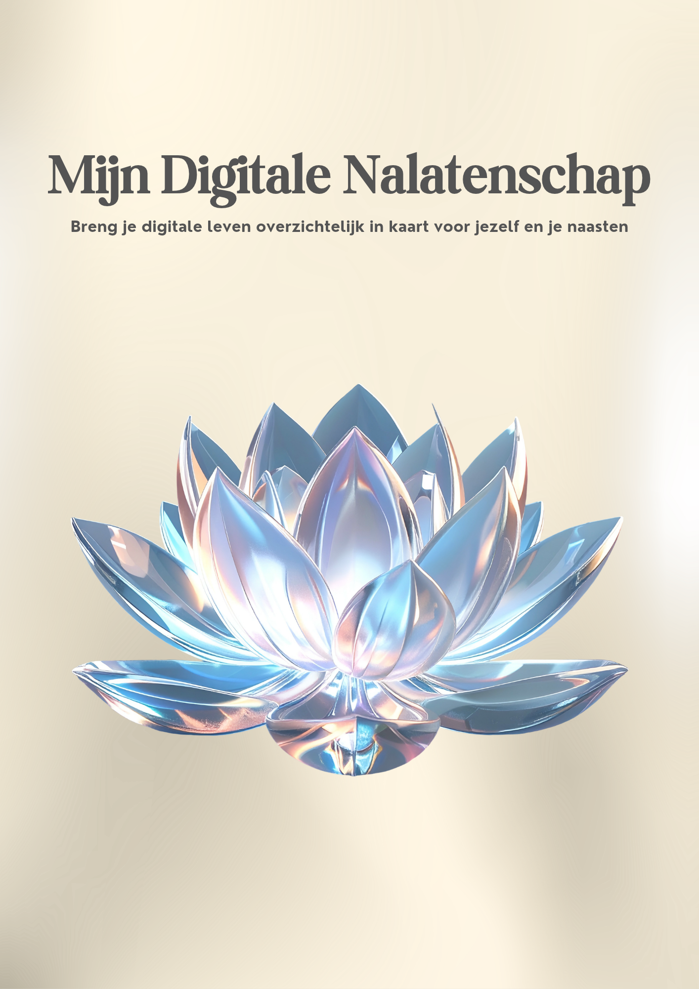 Cover van de digitale invulplanner van Digitaal & Klaar